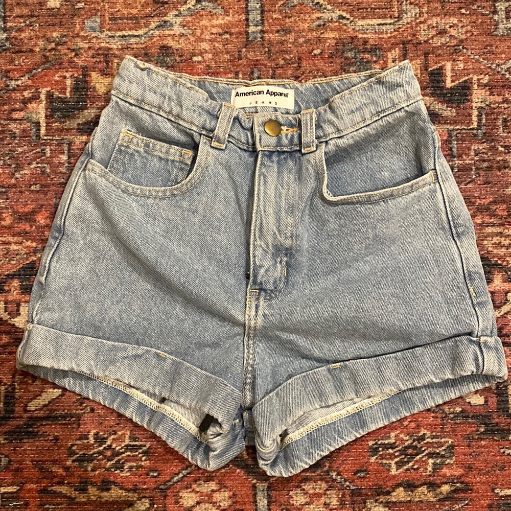 American Apparel Denim Shorts